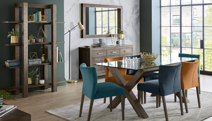 Bentley Designs Torino Dark Oak Dining